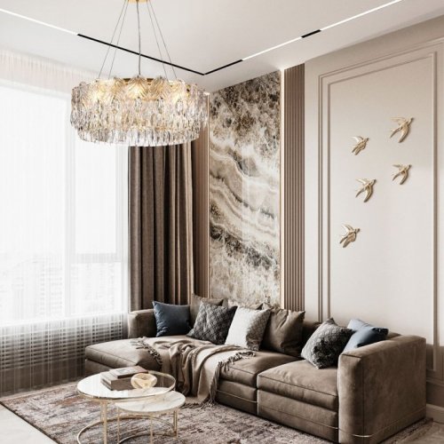 Подвесная люстра  ML.7445.600 GD