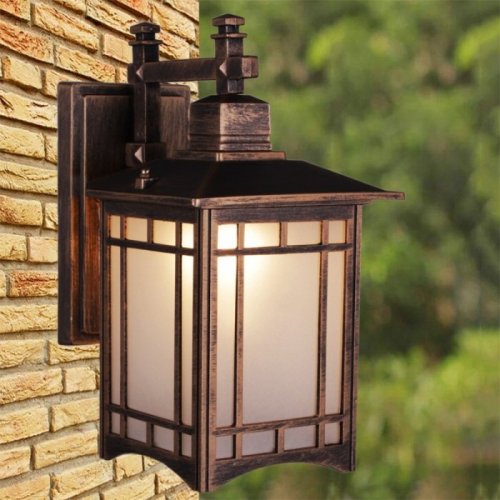 Настенный фонарь Reluce уличный 08245-0.2-001U BKG