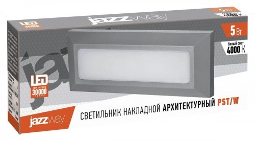 Уличный настенный светодиодный светильник Jazzway PST/W 5005617