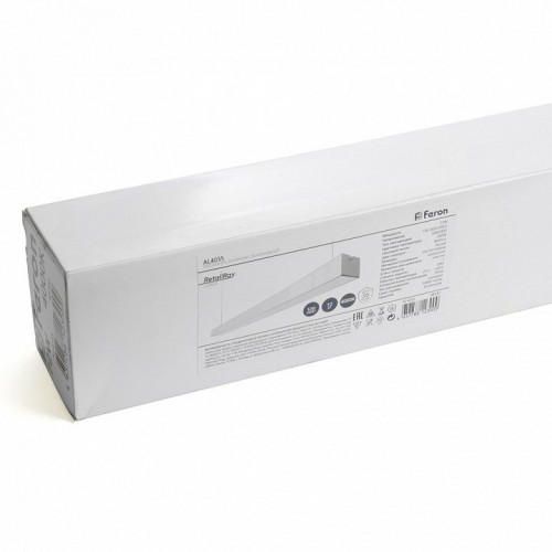 Линейный светодиодный светильник Feron RetailRay AL4035 48585 Линейный светодиодный светильник Feron RetailRay AL4035 48585