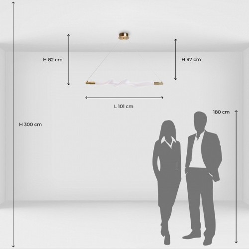 Подвесной светильник De City Мадлен 8 424017301