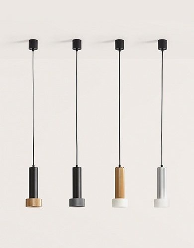 Подвесной светильник Focus C1279 Matt black/Aged gold