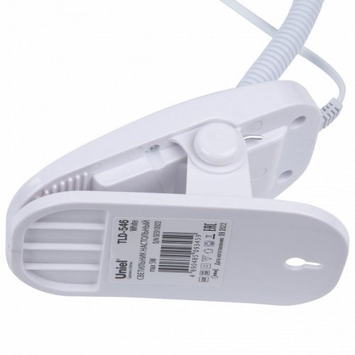 Настольная лампа (UL-00002234) Uniel TLD-546 White/LED/350Lm/4500K