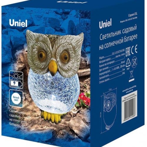 Светильник на солнечных батареях Uniel Special USL-S-813/GT160 OWL UL-00007867