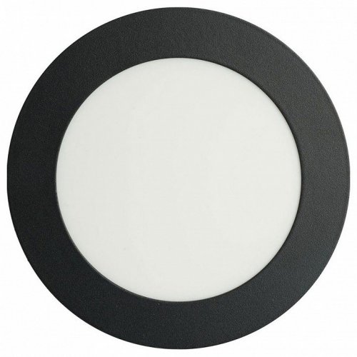 Светодиодный светильник Feron AL500 встраиваемый 6W 4000K черный 51615