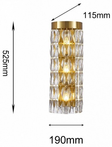 Настенный светильник Favourite Magnitudo 4090-3W Настенный светильник Favourite Magnitudo 4090-3W