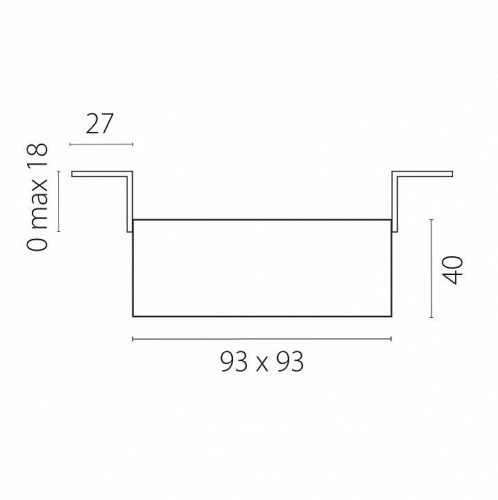 Точечный светильник Lightstar Domino G214506