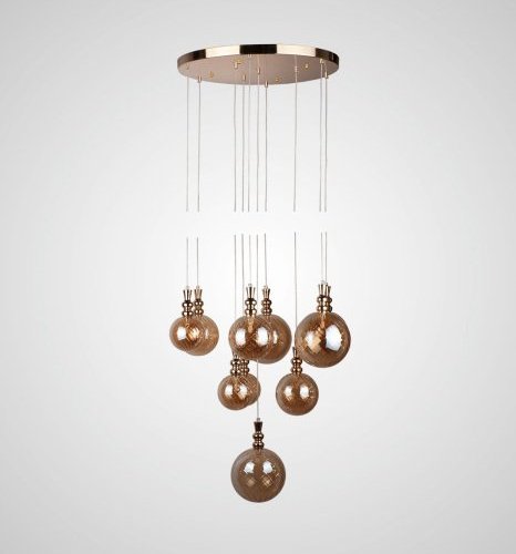 Подвесной светильник AM Group AM354 AM354-10 AMBER