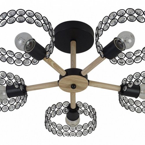 Люстра на штанге Escada Banjo 679/5P Black Люстра на штанге Escada Banjo 679/5P Black