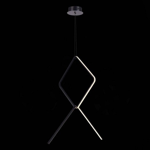 Подвесной светодиодный светильник в форме ромба ST Luce GAIA SL6113.443.01