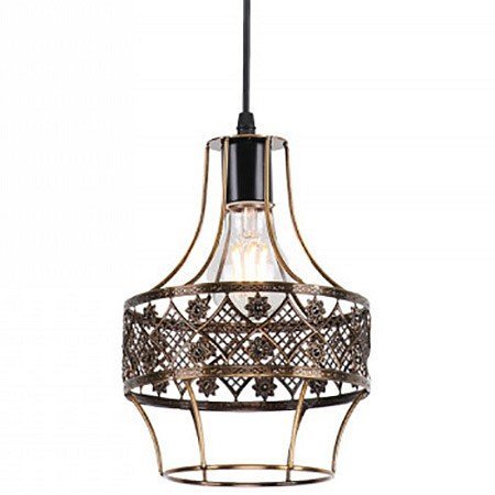 Подвесной светильник IMEX MD.0303-1-P BK+ZGD Подвесной светильник IMEX MD.0303-1-P BK+ZGD