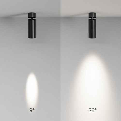 Светильник на штанге Maytoni Technical FOCUS LED C055CL-L12W4K-SS-B