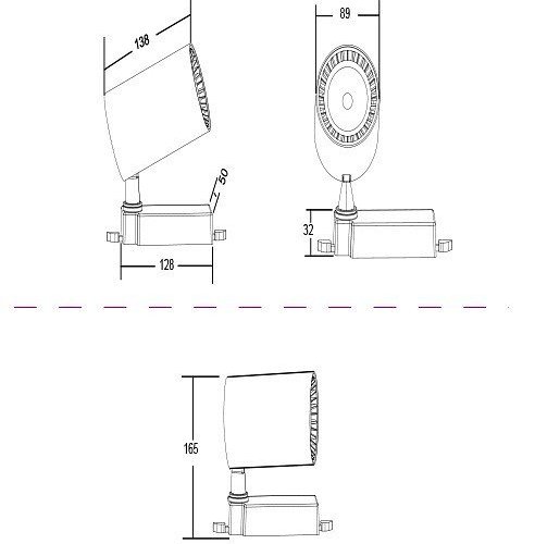 Трековый светодиодный светильник Maytoni Track TR003-1-17W4K-B