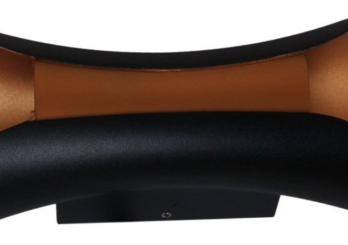 Архитектурная подсветка Reluce 86852-9.2-002KT LED2*5W BK+GD