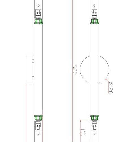 Настенный светильник Match FR6109WL-02G