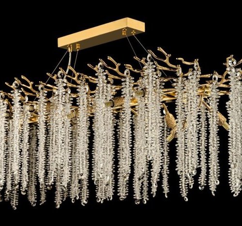 Подвесная люстра Tavenna Gold Tavenna H 1.5.120x40.100 G Подвесная люстра Tavenna Gold Tavenna H 1.5.120x40.100 G