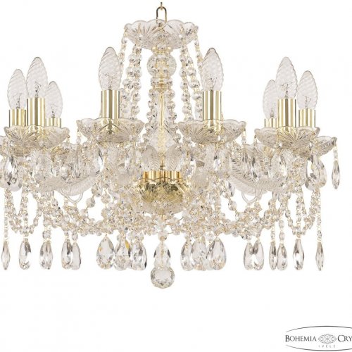 Подвесная люстра Bohemia Ivele Crystal 107 107/10/200 G Подвесная люстра Bohemia Ivele Crystal 107 107/10/200 G