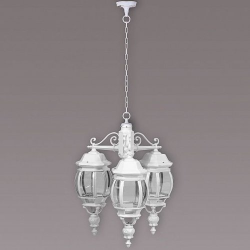 Уличный светильник подвесной Oasis Light 83470/3L W Уличный светильник подвесной Oasis Light 83470/3L W