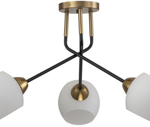 Потолочная люстра Escada Bond 2113/3P Copper/Black Потолочная люстра Escada Bond 2113/3P Copper/Black