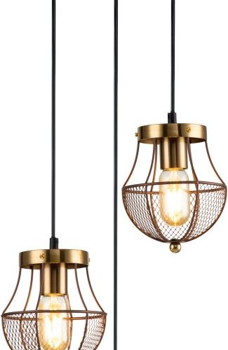 Подвесная люстра Indigo Pallo 10011/3P Gold V000189