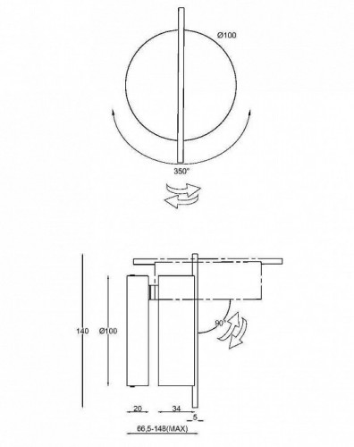 Спот Maytoni Nuance MOD180WL-L4B3K1