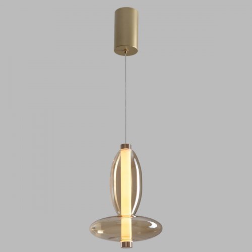 Подвесной светодиодный светильник Crystal Lux Quasar SP7W Led Amber Подвесной светодиодный светильник Crystal Lux Quasar SP7W Led Amber