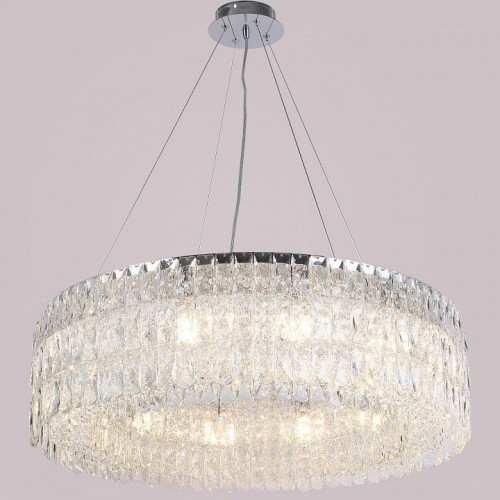 Подвесная люстра ILLUMICO IL5063 IL5063-800PZF-25 CH ELITE Подвесная люстра ILLUMICO IL5063 IL5063-800PZF-25 CH ELITE