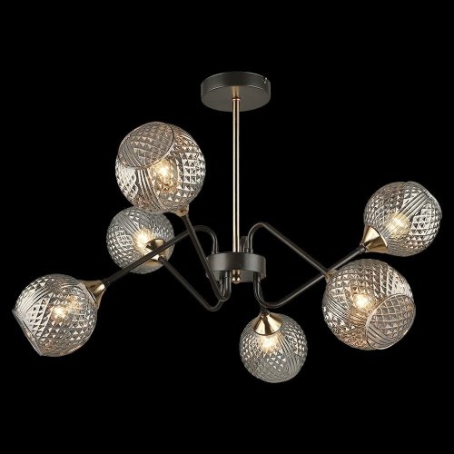 Потолочная люстра Reluce 04898-0.3-06 COFFEE+FGD