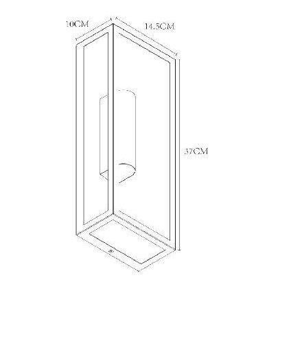 Уличный настенный светильник Arte Lamp Belfast A4569AL-2BK