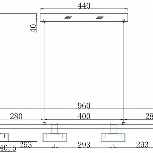 Подвесной светильник Stilfort Gloze 4009/02/04PL