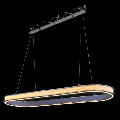 Подвесная люстра Christine LE7702/1050L Black Chrome