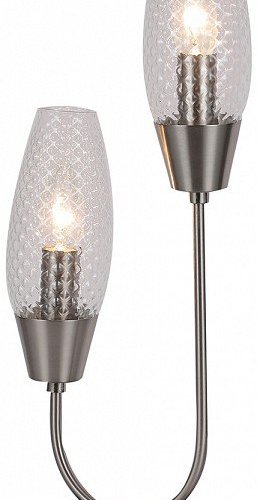 Интерьерная настольная лампа Escada Desire 10165/2 Nickel