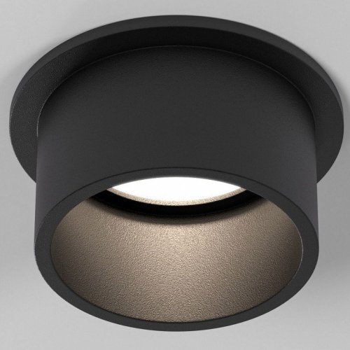 Встраиваемый светильник Elektrostandard Moll 25004/01 GU10 черный a064244