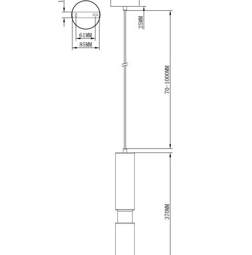 Подвесной светильник Telma V11860-1P