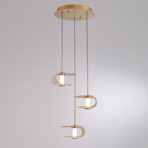 Подвесной светильник MD24020901 MD24020901-3A gold/cognac Подвесной светильник MD24020901 MD24020901-3A gold/cognac