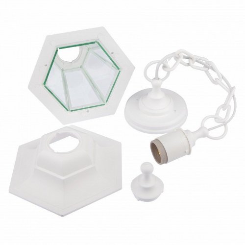 Подвесной светильник Эра  НСУ 06-60-001 белый