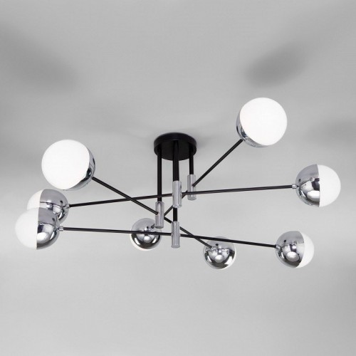 Потолочная люстра Eurosvet Nuvola 70129/8 хром Потолочная люстра Eurosvet Nuvola 70129/8 хром