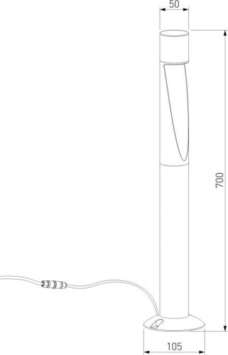 Садово-парковый светильник Elektrostandard 35177/F a067382