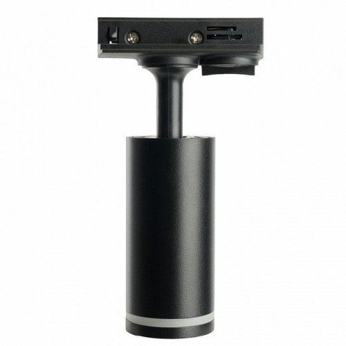 Светильник Feron AL146 трековый однофазный на шинопровод под лампу GU10, черный 51325 Светильник Feron AL146 трековый однофазный на шинопровод под лампу GU10, черный 51325