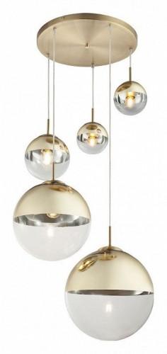 Подвесной светильник Toplight Glass TL1203H-05GD