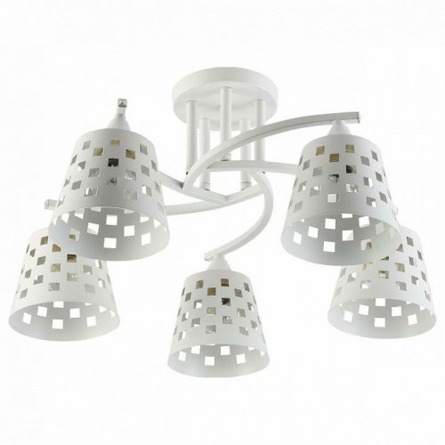 Потолочная люстра Reluce 01384-0.3-05 WH+CR