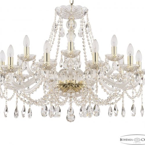 Подвесная люстра Bohemia Ivele Crystal 107 107/10+5/300 G