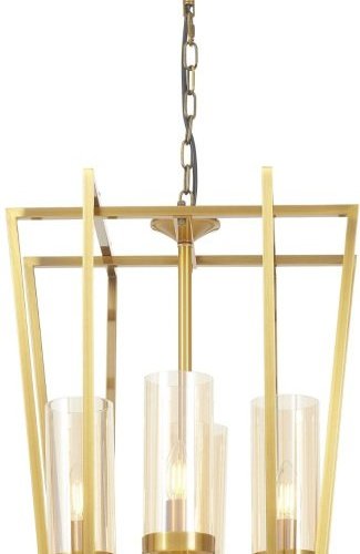 Подвесная люстра Lumina Deco Afres LDP 1246-4 MD+AB