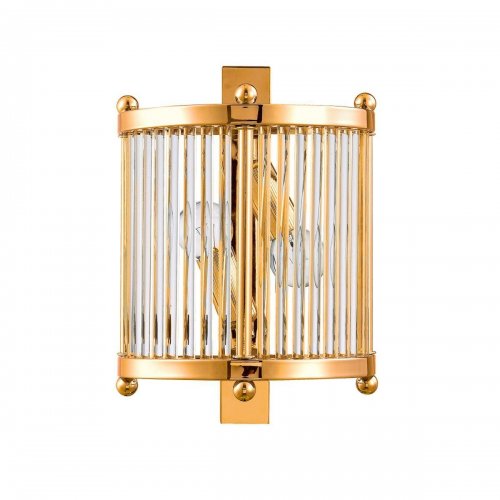Настенный светильник Crystal Lux Tadeo AP2 Gold/Transparente Настенный светильник Crystal Lux Tadeo AP2 Gold/Transparente