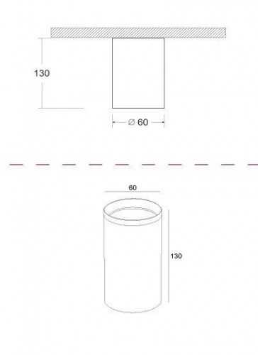Потолочный светильник Maytoni Alfa C010CL-01GF