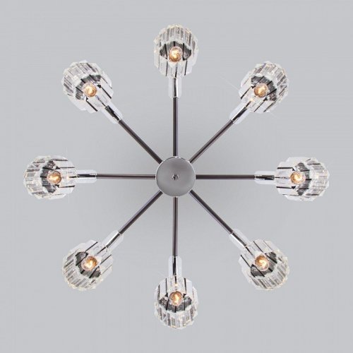 Потолочная люстра Eurosvet Tenia 70090/8 графит Потолочная люстра Eurosvet Tenia 70090/8 графит