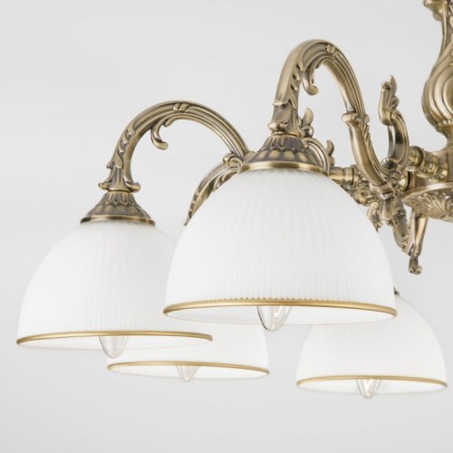 Потолочная люстра Eurosvet Caldera 60106/8 античная бронза Потолочная люстра Eurosvet Caldera 60106/8 античная бронза