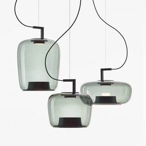 Подвесной светильник 8871 8871P/C L black/light green Подвесной светильник 8871 8871P/C L black/light green