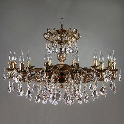 Подвесная люстра Ambiente by Brizzi Leon 2128/12 PB New Leaf Подвесная люстра Ambiente by Brizzi Leon 2128/12 PB New Leaf