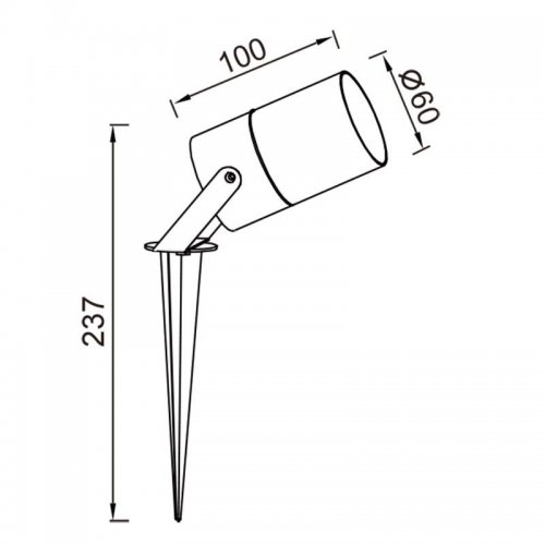 Наземный уличный светильник Mantra QUEBEC 9287 Наземный уличный светильник Mantra QUEBEC 9287